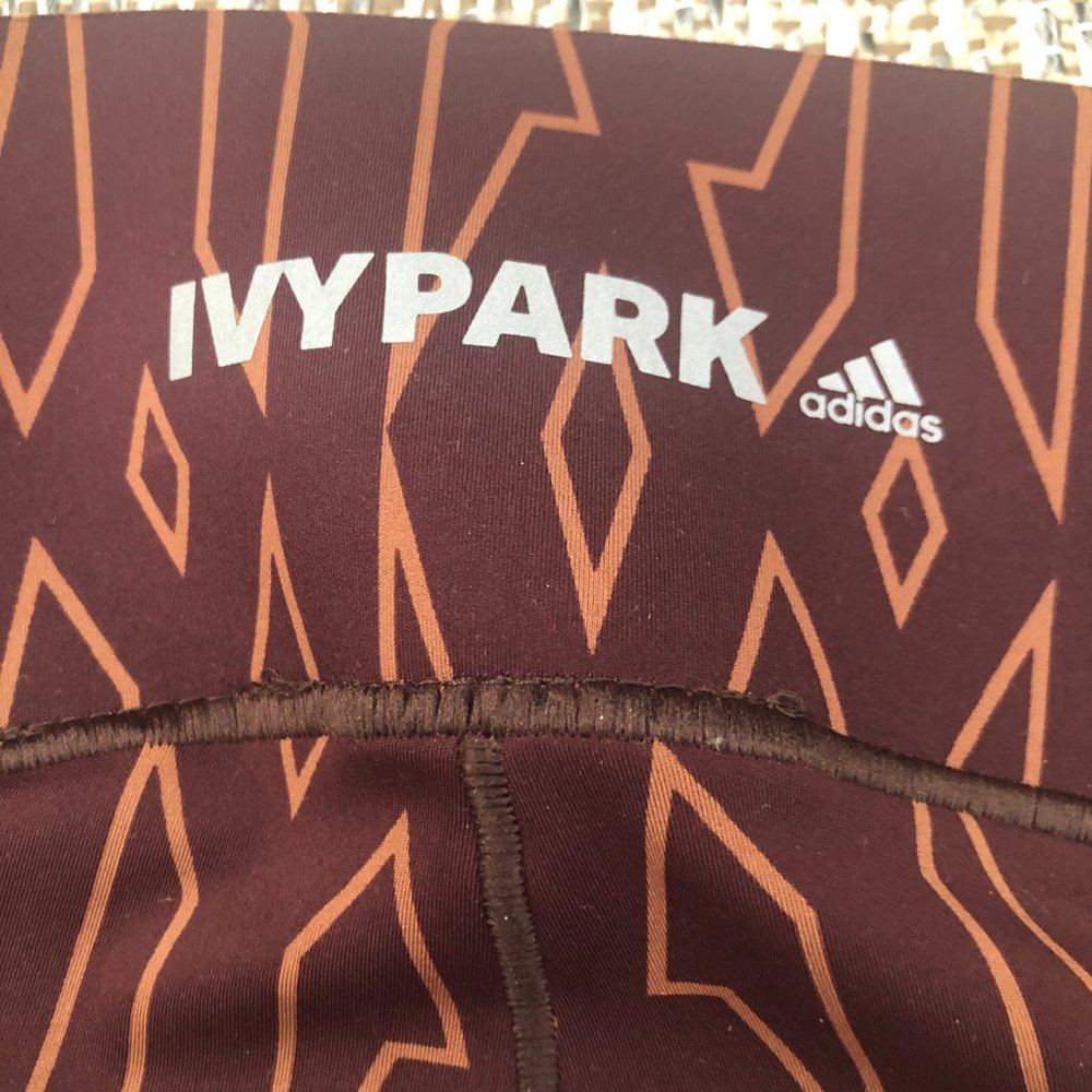 adidas x Ivy Park Monogram Sheer Panel Tights - Picture 8 of 10